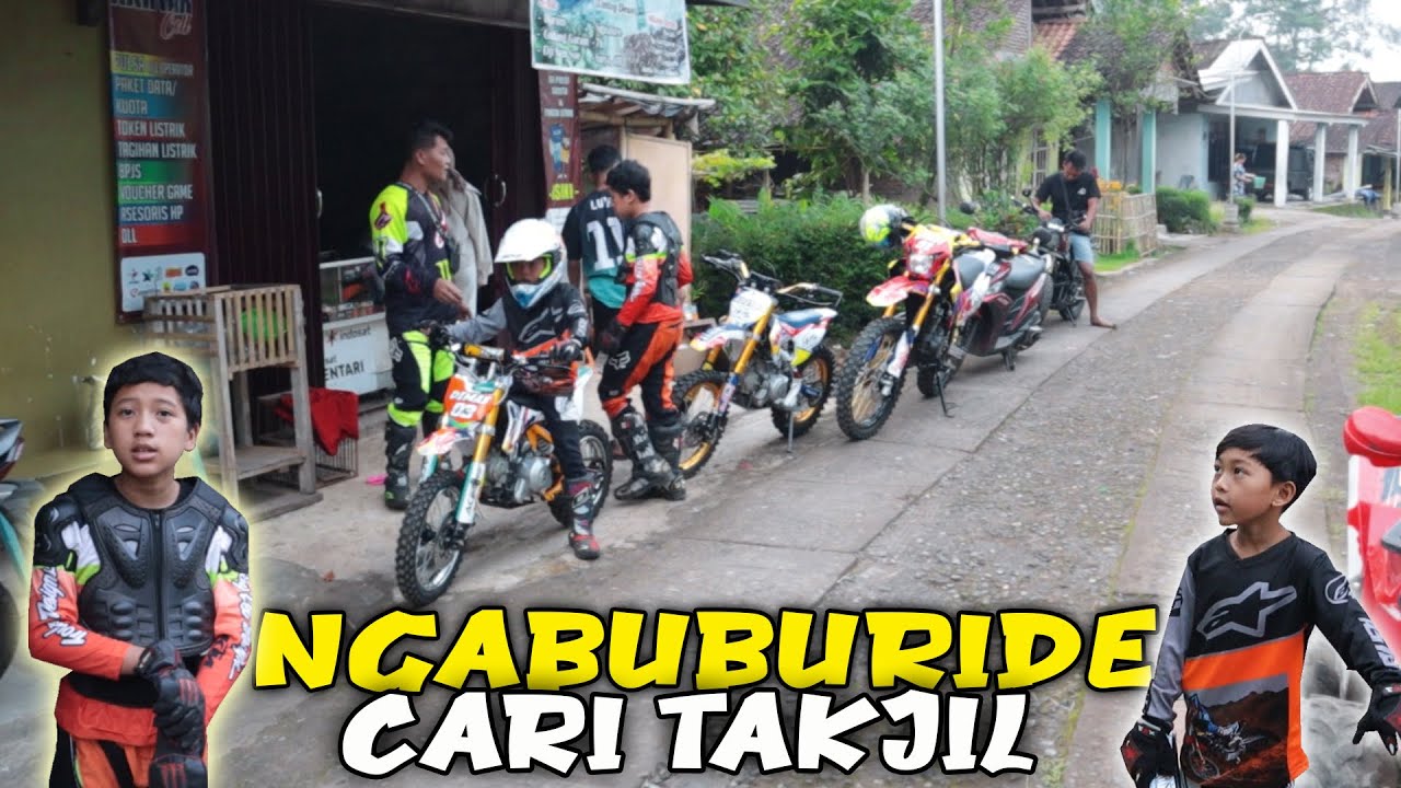 NGABUBURIDE DITDIM!! jalan jalan sore naik trail sambil nunggu buka puasa