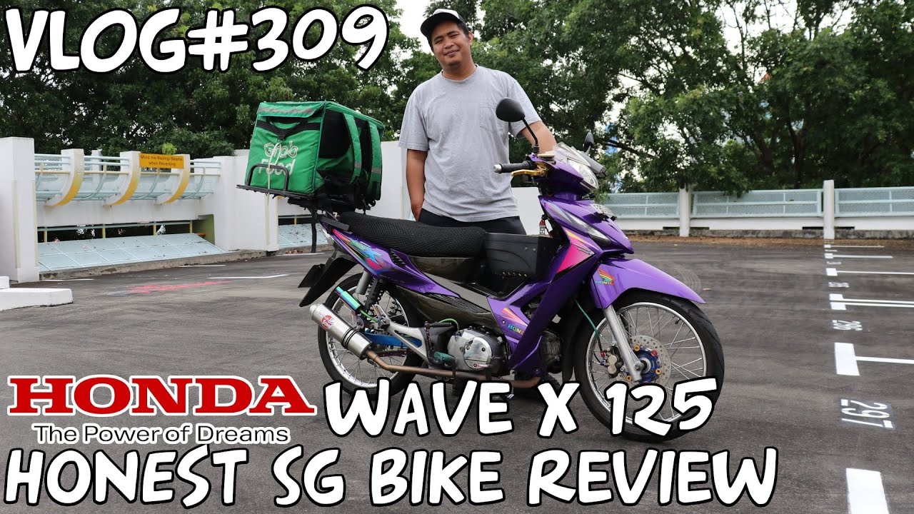 Видеоблог №309 Honda Wave 125X | Честный Сингапур 🇸🇬 Обзоры мотоциклов