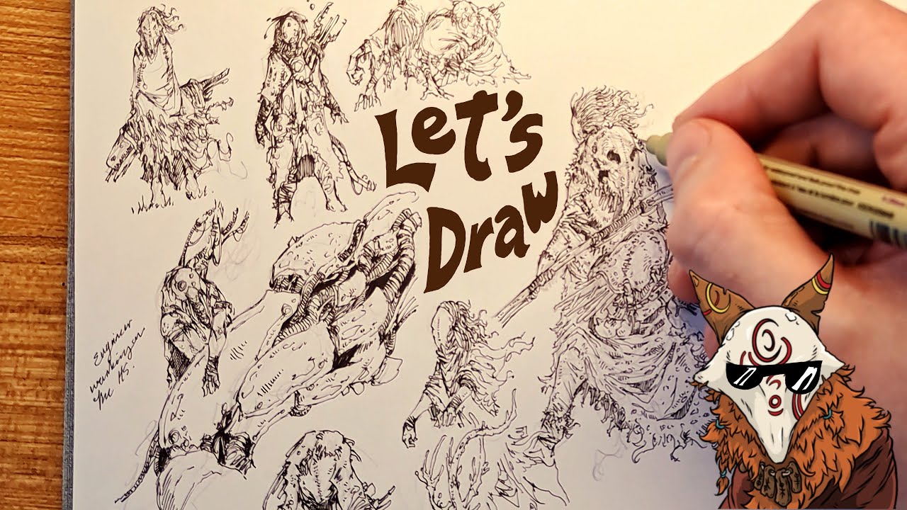 Let's talk about my boardgame | Full Drawing Process | Game Art | Concept Set 