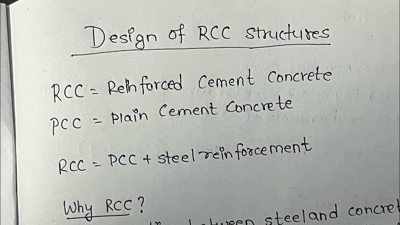 General Concept | Design of RCC Structures | Pokhara University