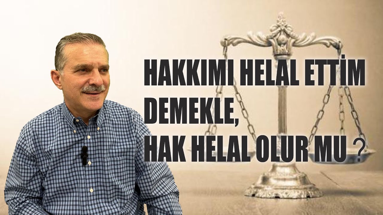 Hakkımı Helal Ettim Demekle, Hak Helal Olur mu ?-Dr. Cemal Külünkoğlu          #shorts #youtubevideo