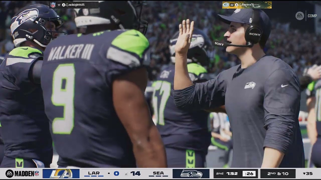 Madden NFL 26Was a blow out.Hey, buddy was streaming.