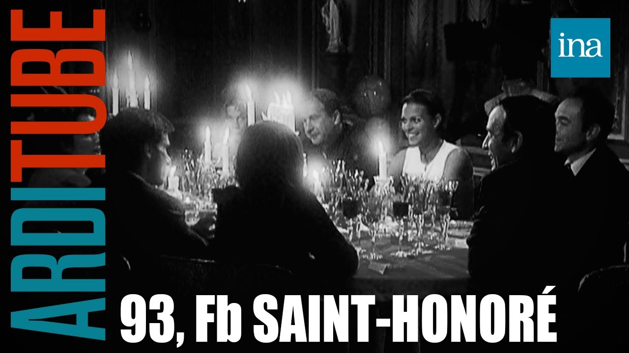D&icirc;ner Sciences Po 86 : 93 Faubourg Saint-Honor&eacute; | INA Arditube