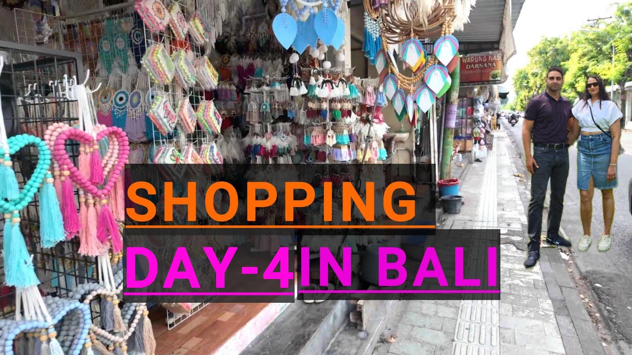 Bali Day 4 - Bali Shopping Guide: Krishna Ole Ole Market & Garlic Lane l Tips for sopping in Bali
