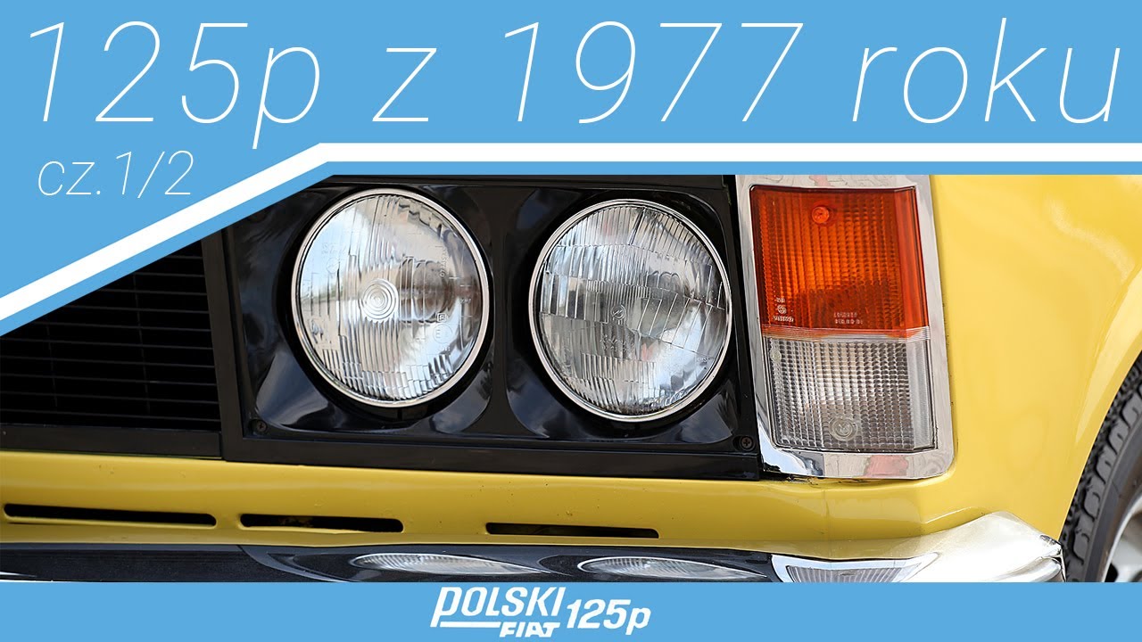 Fiat 125p - króki opis egzemplarza z 1977 roku