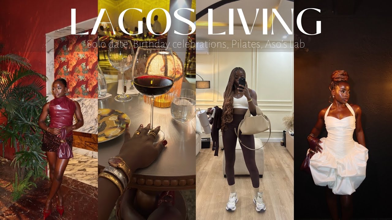 Lagos Living #55 | SOLO DATE | NEW WALLS | FIRST CHEMICAL PEEL | ASO STORE LAUNCH | FRIENDS