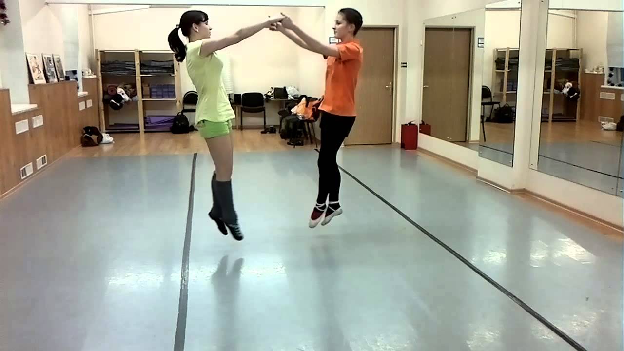 Ирландские групповые танцы, рил на двоих - Killarney IDS (2-hand Reel)