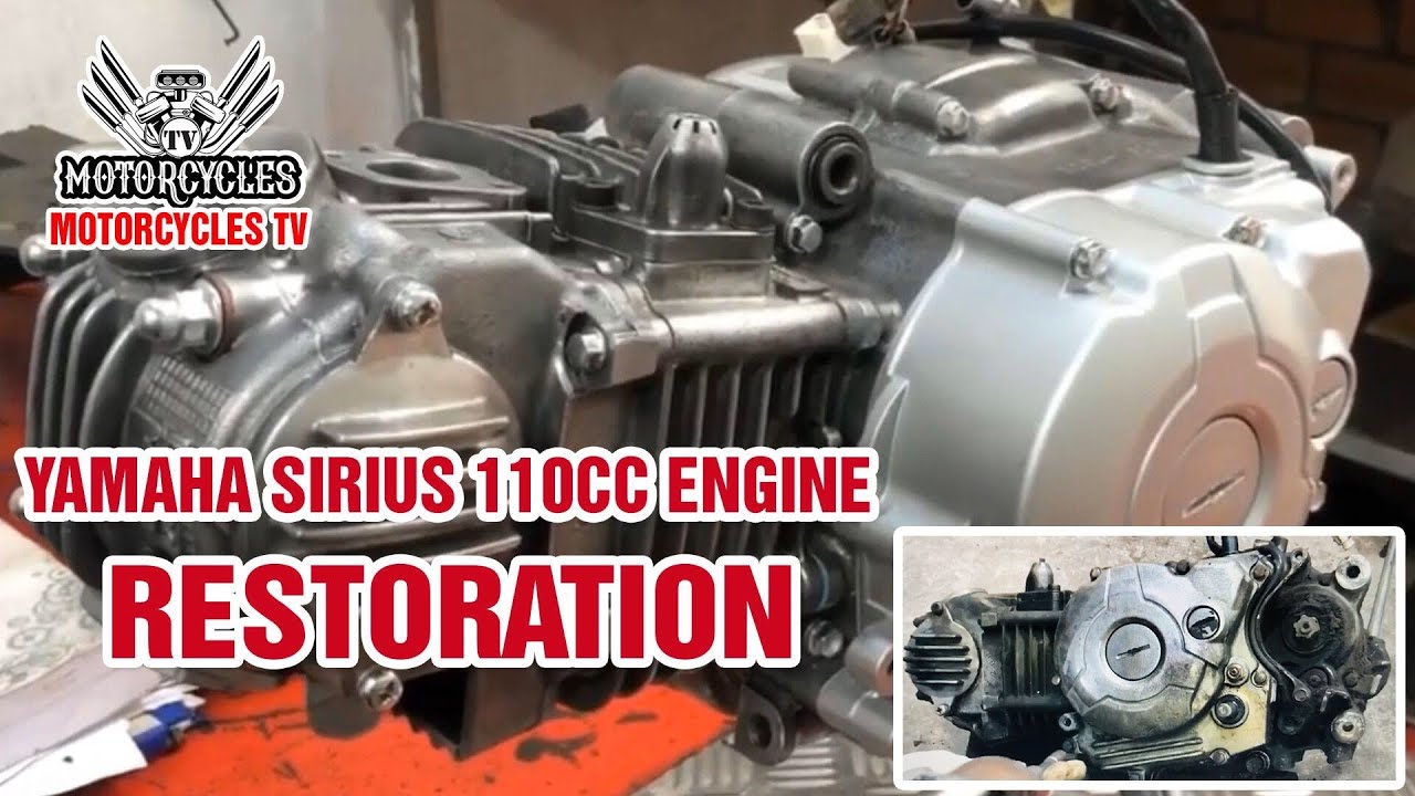 Video 269: Restoration Yamaha Sirius 110cc Engine | Motorcycle TV