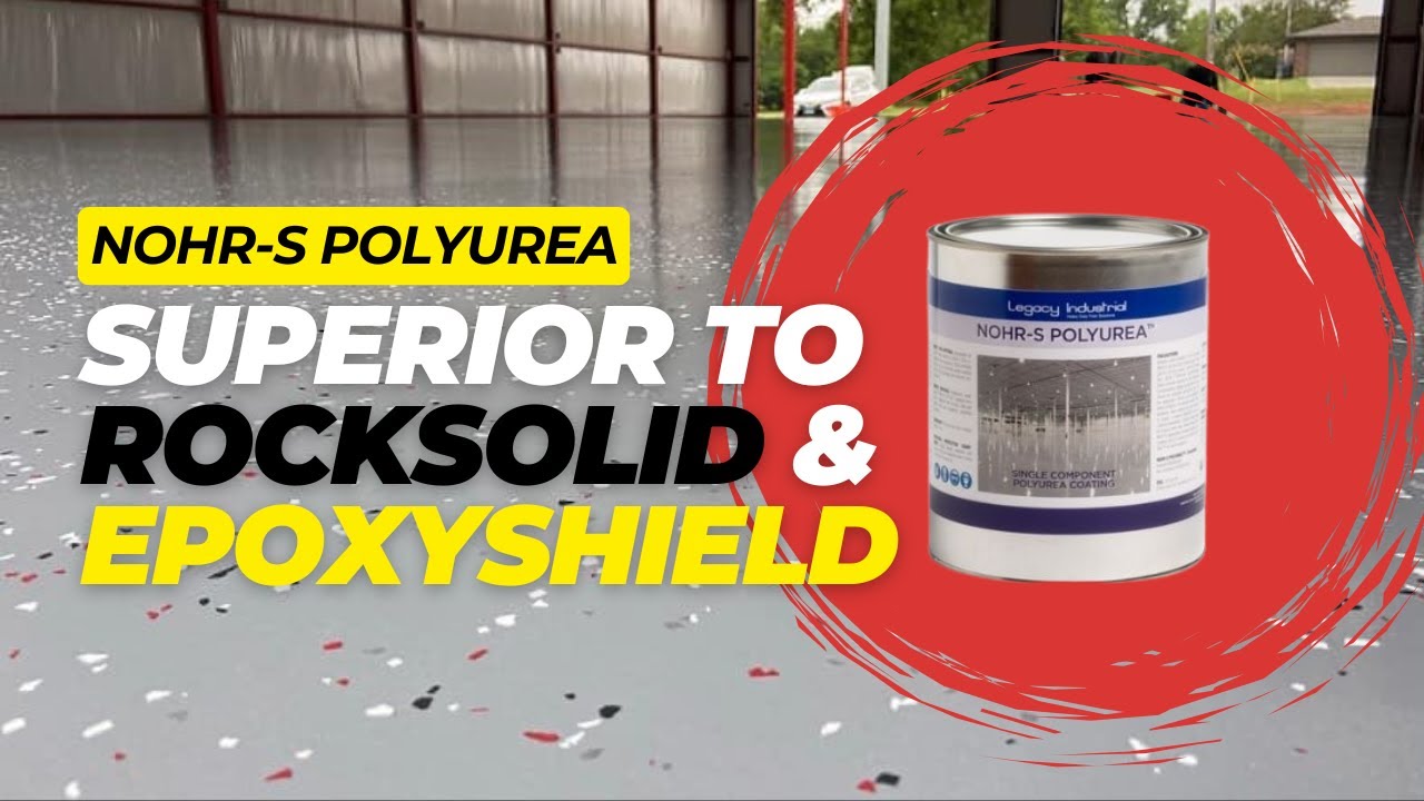 Почему Nohr S Polyurea лучше, чем гаражные покрытия RockSolid и EpoxyShield