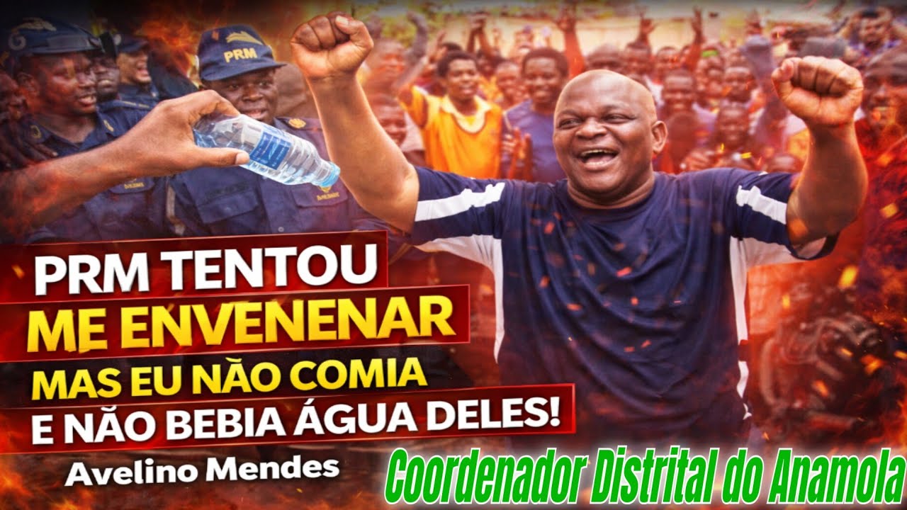 Coordenador Distrital do Anamola de Mogovola testemunha a vitória vívido na prisão, HOMEM FORTE 