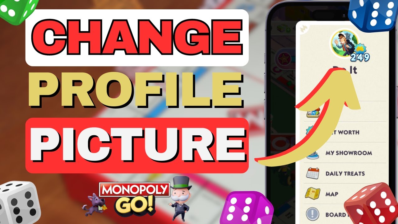 How To Change Profile Picture On Monopoly Go