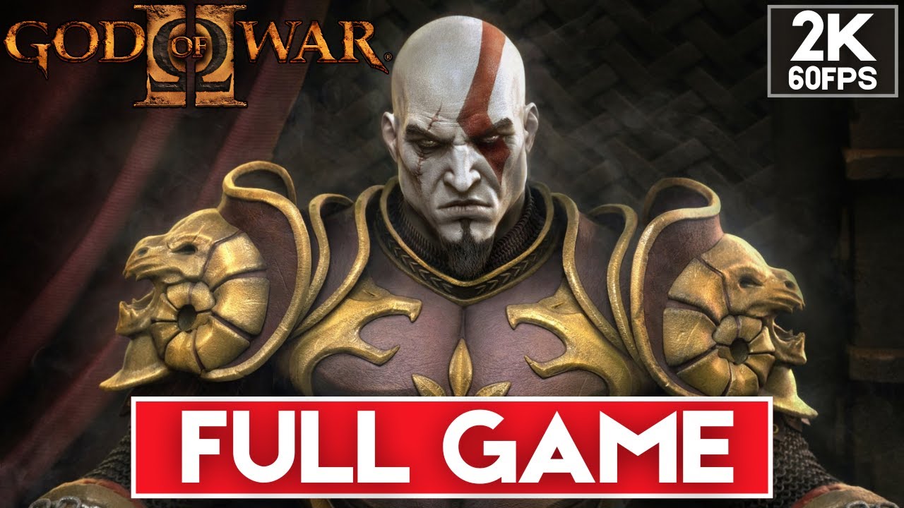 GOD OF WAR 2 Gameplay Walkthrough [2K 60FPS] FULL GAME