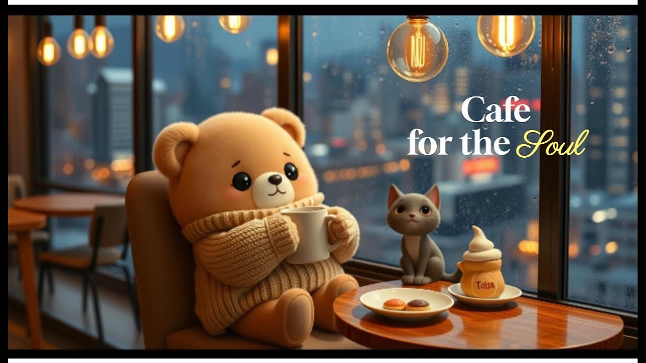 Chill Vibes & Relaxing Songs | Korean Cafe Music Singing Cat Cozy Ambience 🐱🎶카페음악 ☕ 편안한 노래 & 고양이 보컬