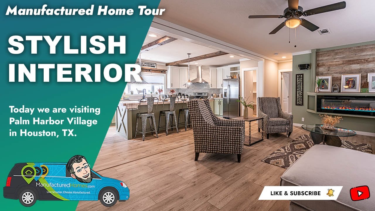 Explore The Magnum 66 - The Stylish Manufactured Home built in Texas offered by Palm Harbor Homes! 🏠