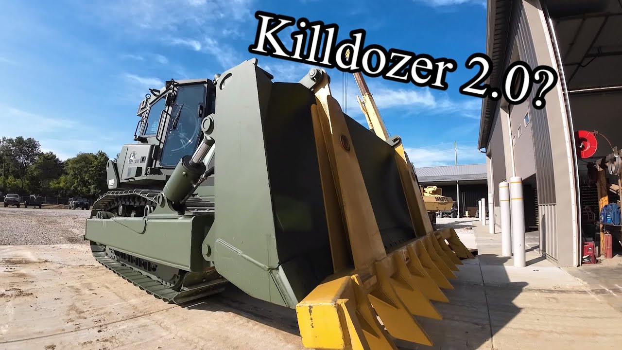 We modified an ex military Deere 850J dozer for a customer and some other random shop projects