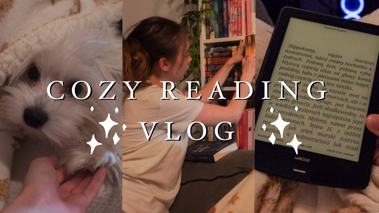 Reading vlog ⋆.˚🦋༘⋆ Cozy, czytamy, rozwaliliśmy auto i inne