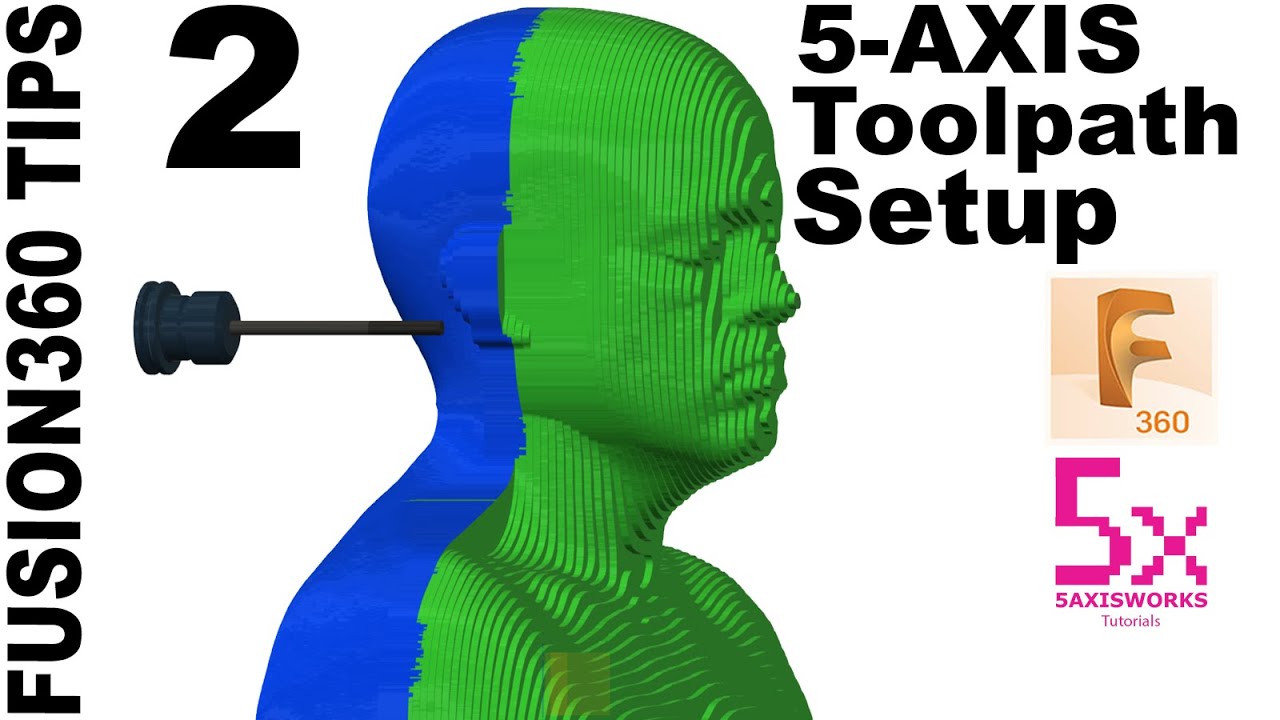 How to Create 5-axis indexical toolpaths using fusion 360 Part.2