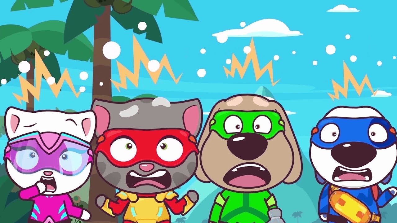 Talking Tom Heroes - Lazy Heroes (Episode 34)
