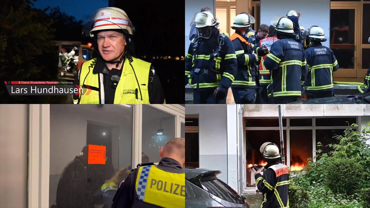🔴[FEU2MANV5] Brand in Hochhaus: 15 Verletzte - Großeinsatz der Feuerwehr