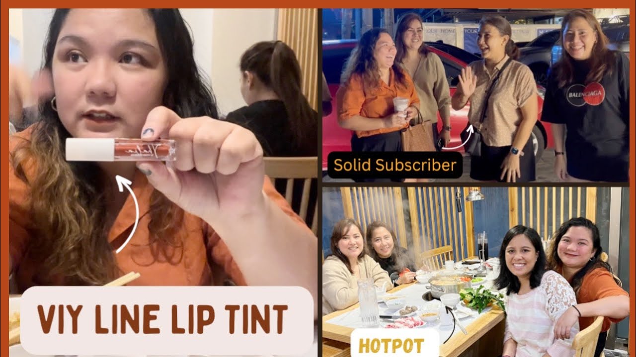 VIY LINE LIP TINT, HOTPOT & SOLID SUBS