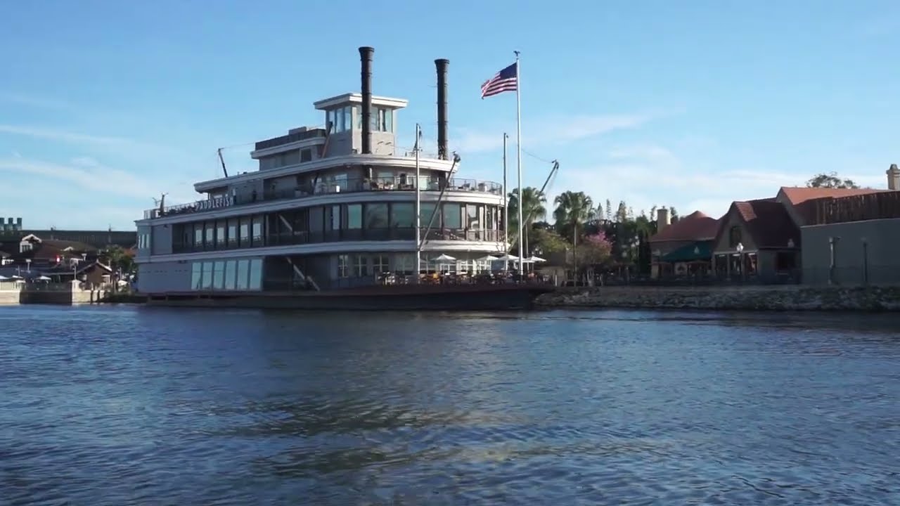 Disney Saratoga Springs Boat Ride
