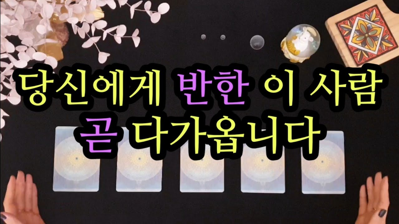 [타로/연애운] 당신의 매력에 반한 이 사람이, 곧 다가옵니다💜😲💜
