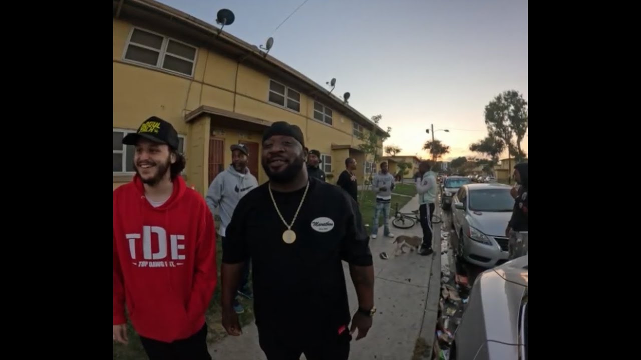 The Nickerson Garden Projects in Watts ,The Bounty Hunter Bloods and Nipsey Hussle artist Killa Twan