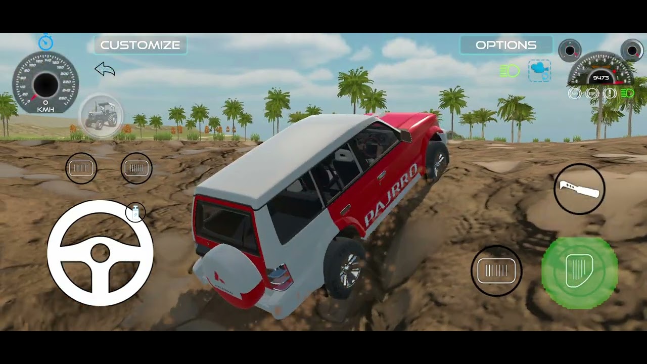 Khatarnak offroading in PAJERO ⚠️