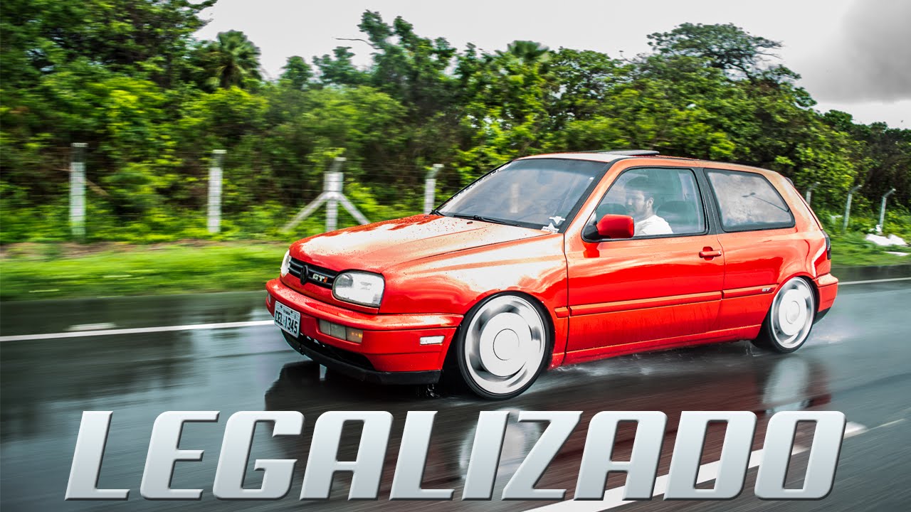 Golf GTI MK3 - Aro 18 - Legalizado - Tudo Rebaixado Tv