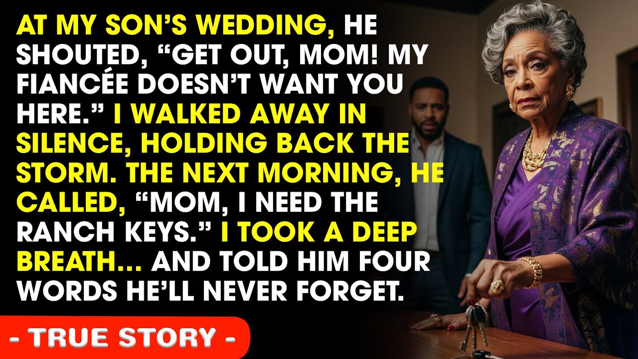 My Son Threw Me Out of His Wedding for His Bride — But What I Said Next Silenced Everyone