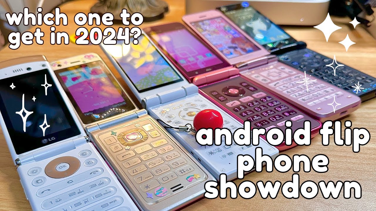 🌸ultimate  japanese flip phone comparison video | kyocera sharp aquos and more!