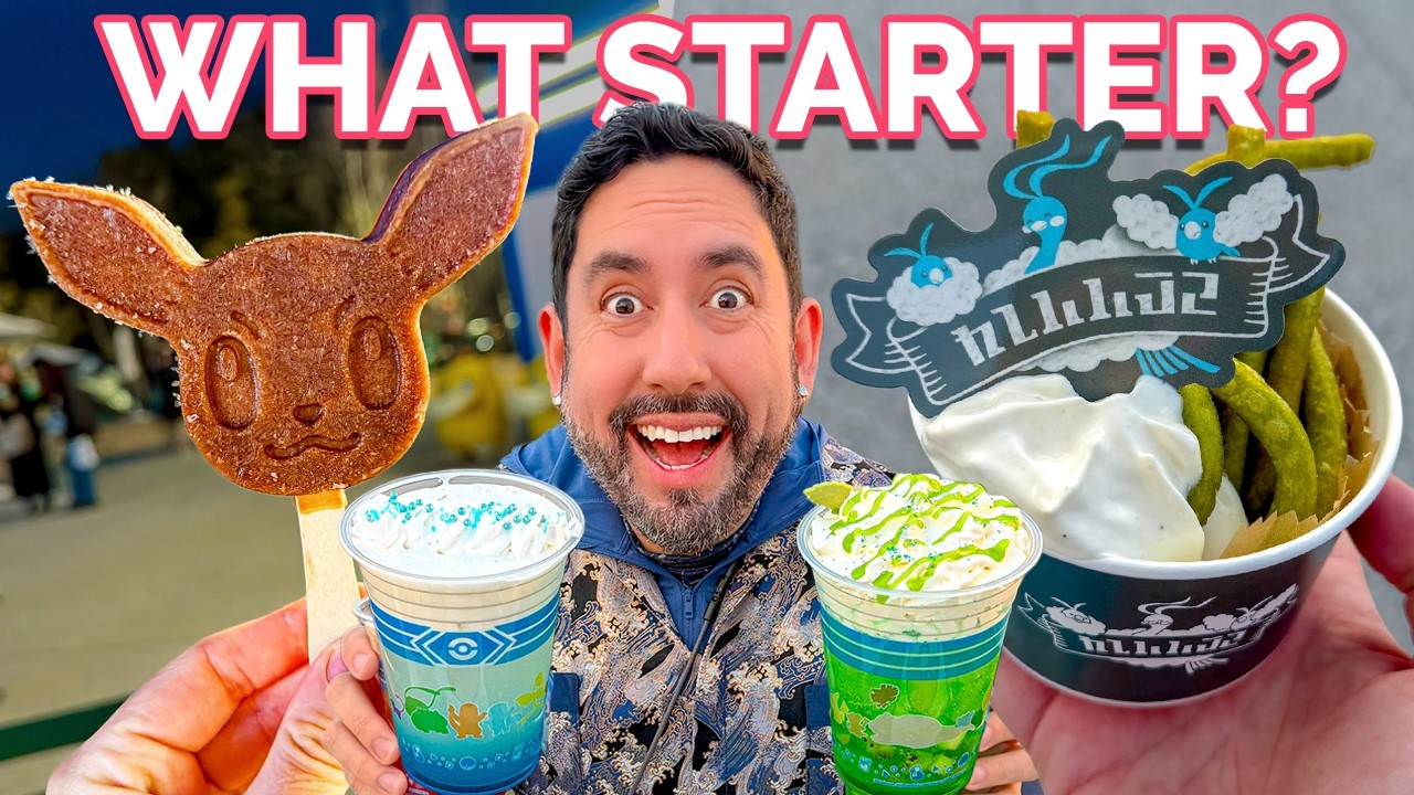Is the Food at the Pok&eacute;mon Theme Park Actually Good? 🤢