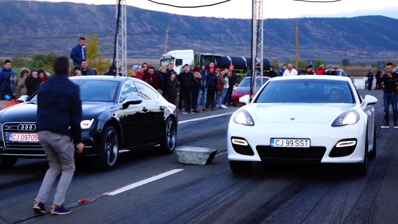 PORSCHE PANAMERA 700HP vs AUDI S7 TURBO