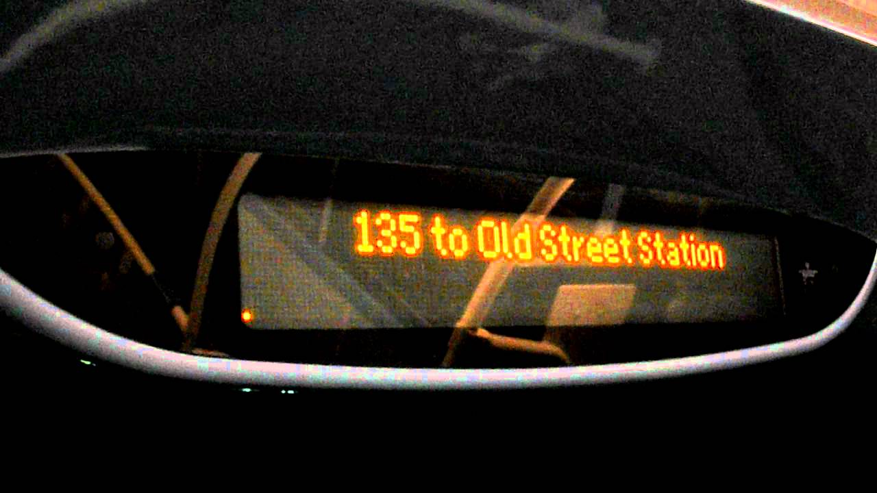 135 to Old Street Station