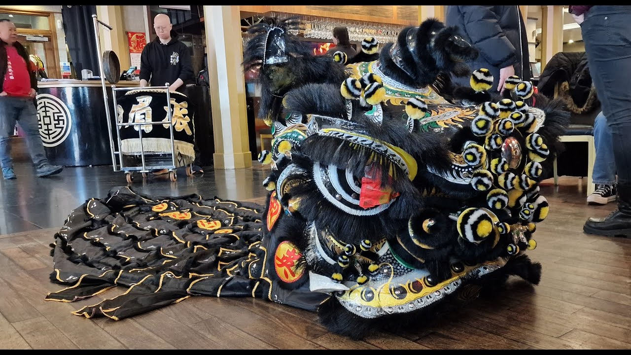 Lion Dance Eye Dotting Ceremony by Tang's Pak Mei | Grandmaster Tang Cho Tak 51st Anniversary