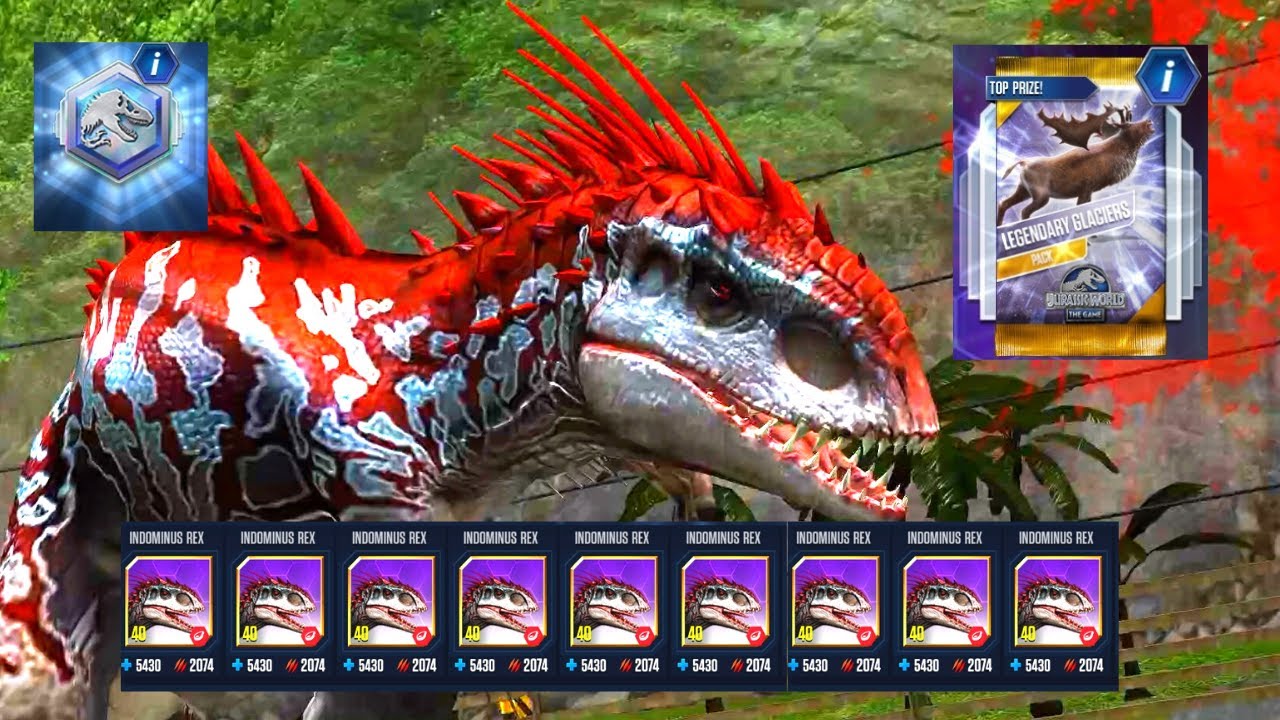 9X INDOMINUS REX MAX LEVEL-40 PVP BATTLE  |JURASSIC WORLD: THE GAME