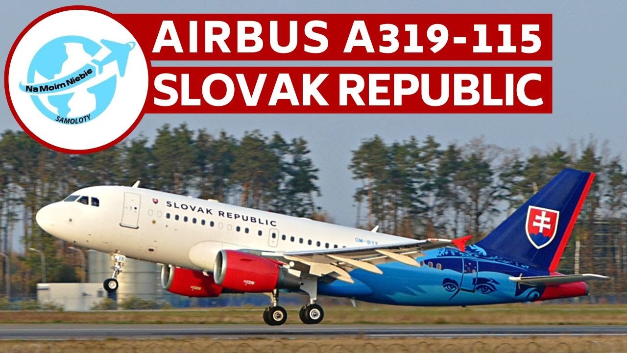 AIRBUS A319-115 | Slovak Republic | OM-BYK | RZE ( Rzesz&oacute;w ) - BTS ( Bratislava )