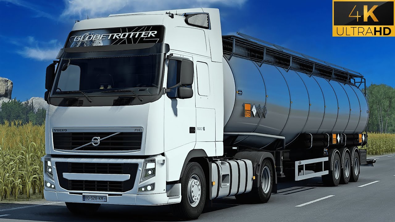 4K | ETS2 1.44 | FSG Map | Volvo FH13 500 | Pulversheim 🇫🇷 󠁧󠁢󠁳󠁣 - Cernay 🇫🇷