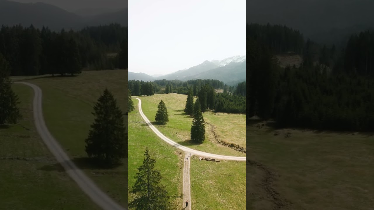 Walking through the Ammergauer Alps 🥾🏔️ #visitbavaria #visitgermany #drone