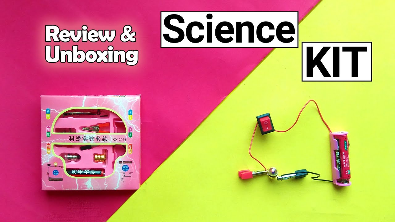 Science Experiment Project Kit Unboxing and Testing | DIY Electric Circuit Kit Unboxing and Review