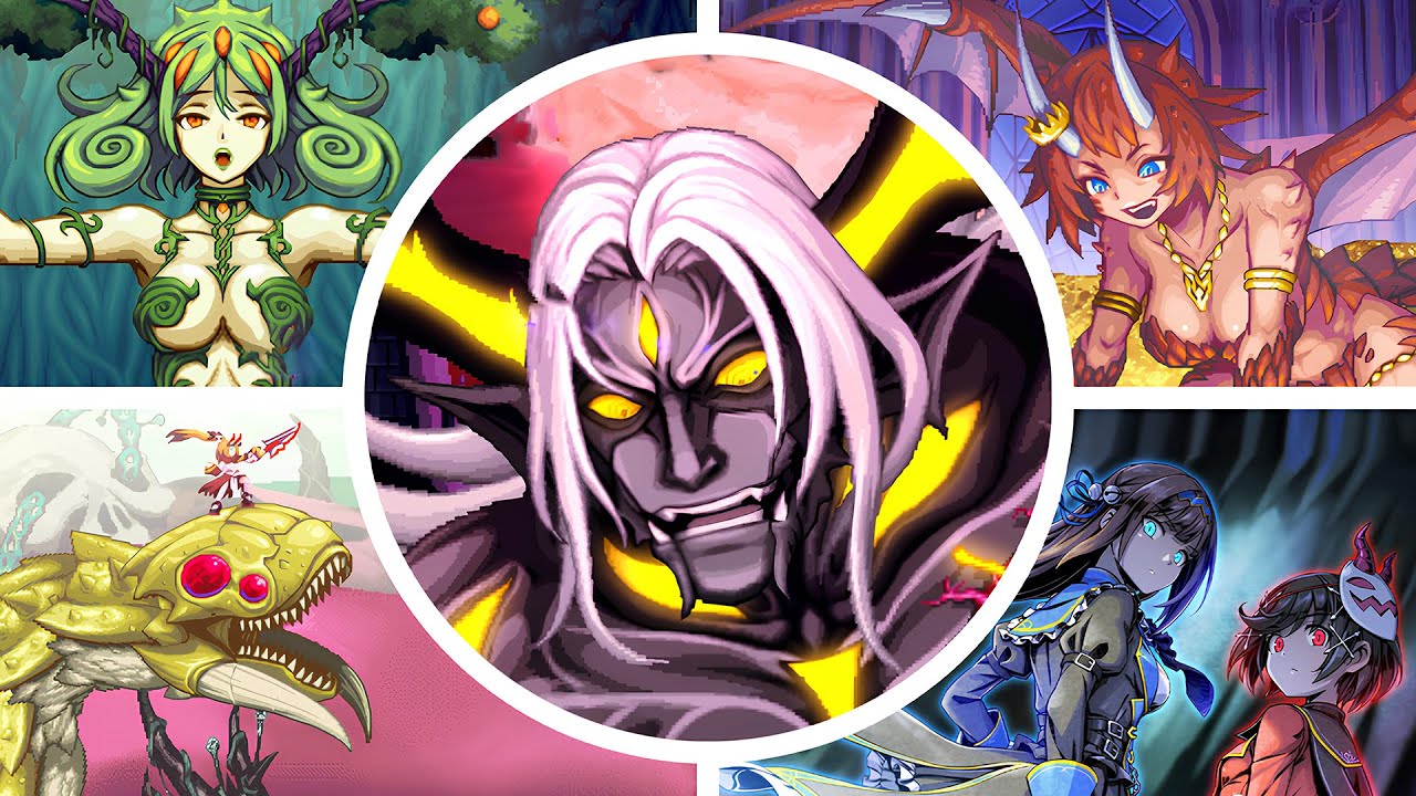 Gal Guardians: Servants of the Dark - All Bosses + Ending