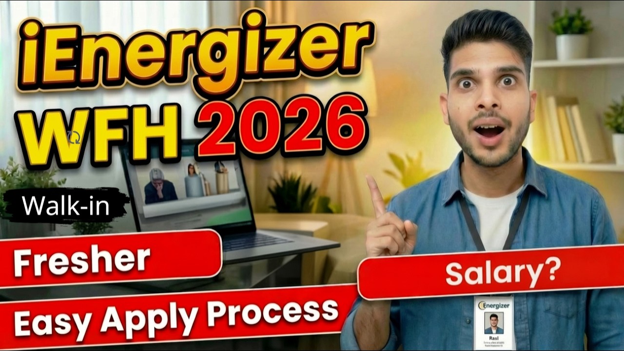 iEnergizer Work From Home Job 2026 | Application Process Explained