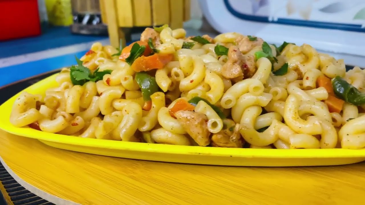 Ramadan Series:Episode 18 | Chatpati Masala Macaroni Recipe | Easy Pasta Recipe🌙