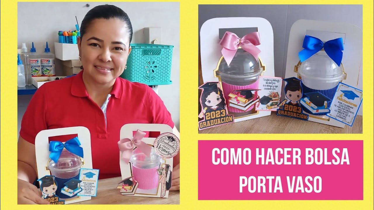 Como Hacer Bolsa Porta Vaso