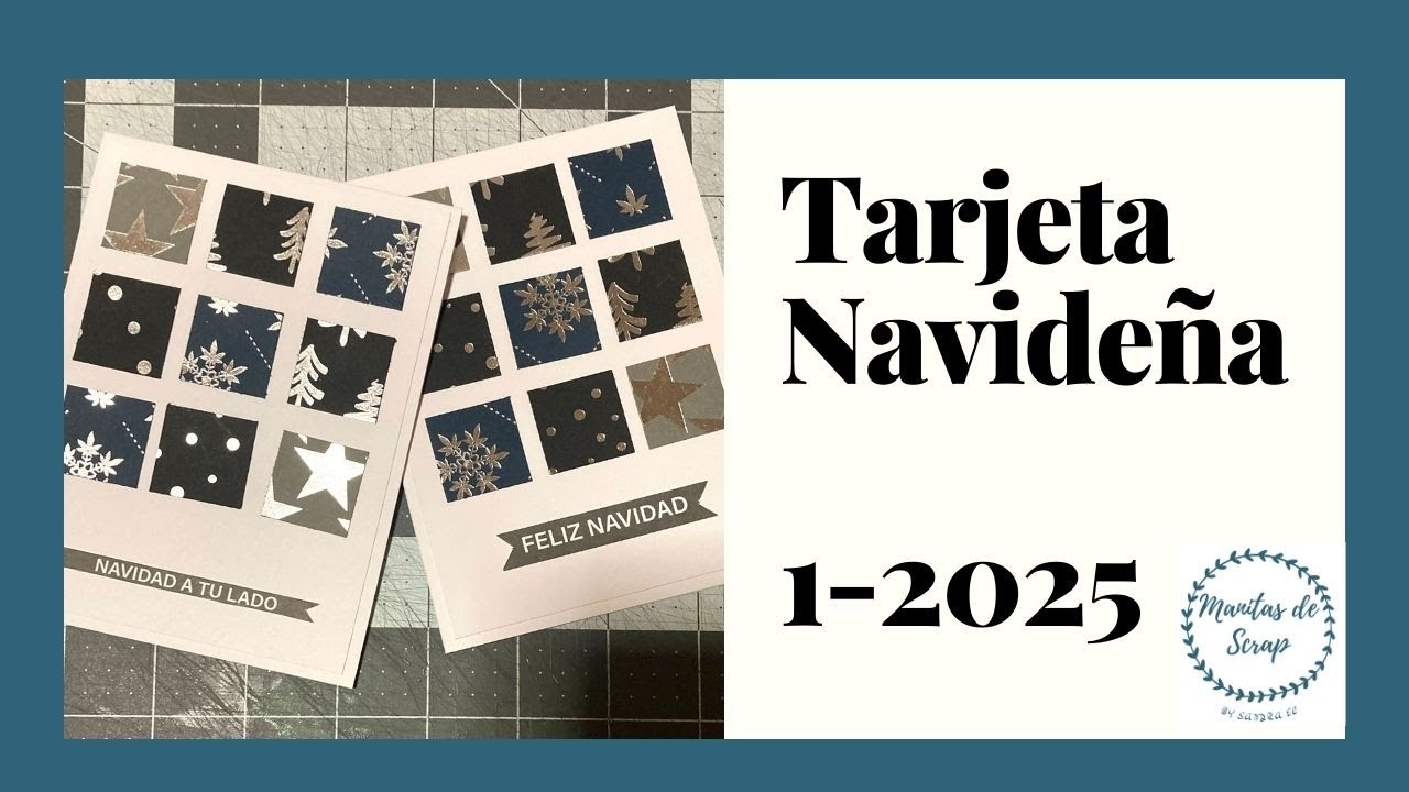 Tutorial Card - Tutorial de Tarjeta Navideña