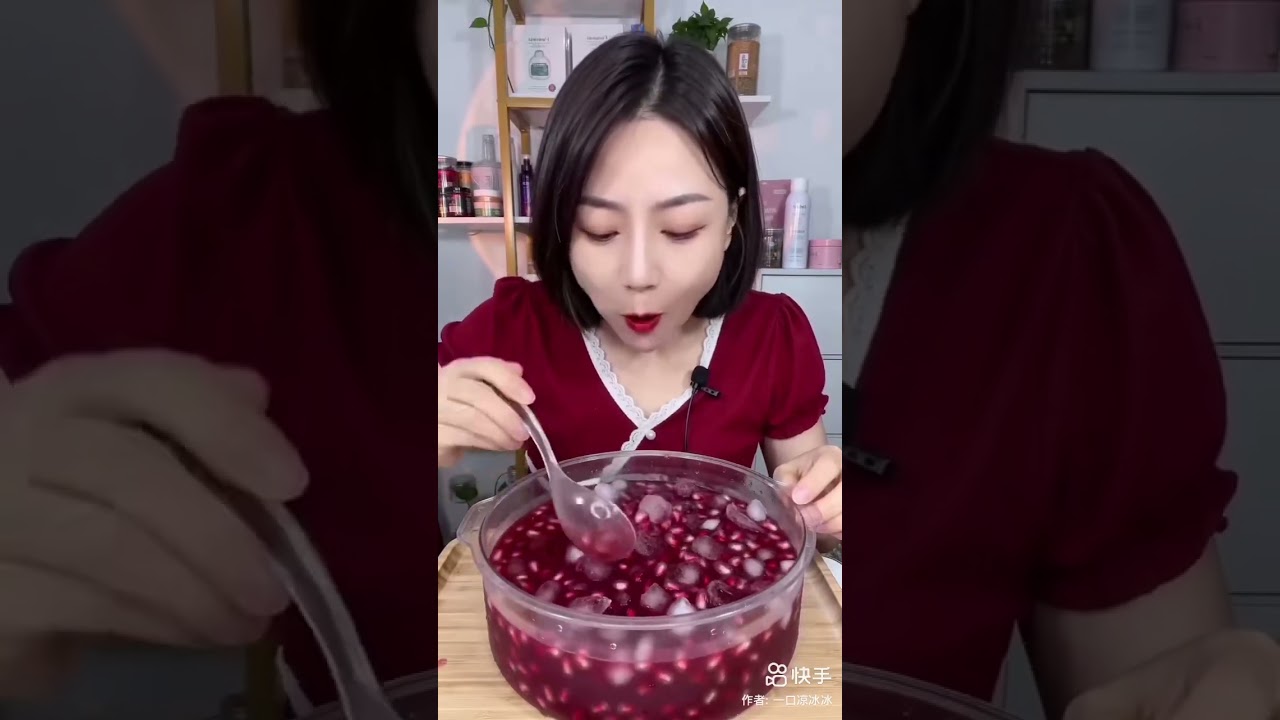 Crunchy ice soup #frezzerfrost
