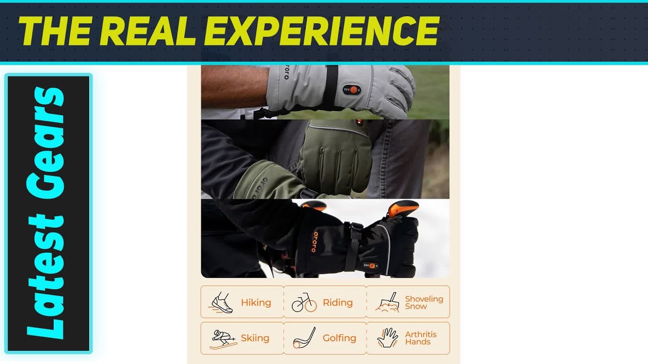 ORORO Heated Gloves: Amazing Warmth for Any Winter Adventure