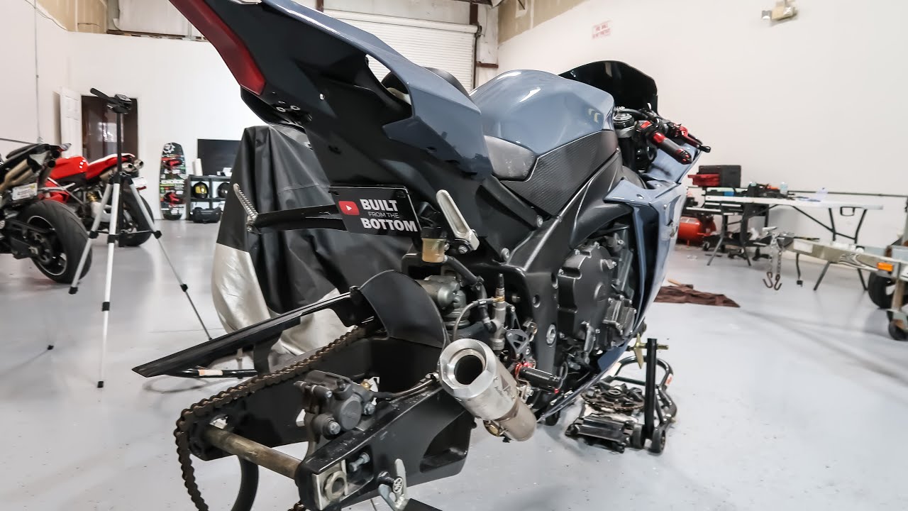 2015 Yamaha R1 Tail Conversion On 2014 Yamaha R1