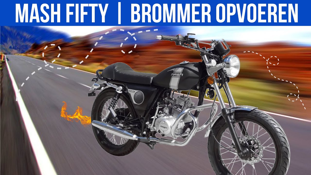 MASH FIFTY SCHAKELBROMMER OPVOEREN