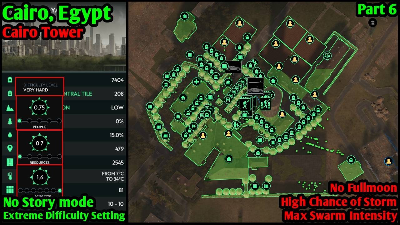Increasing Defenses - Every Capital City #22B- Cairo, Egypt - No Commentary